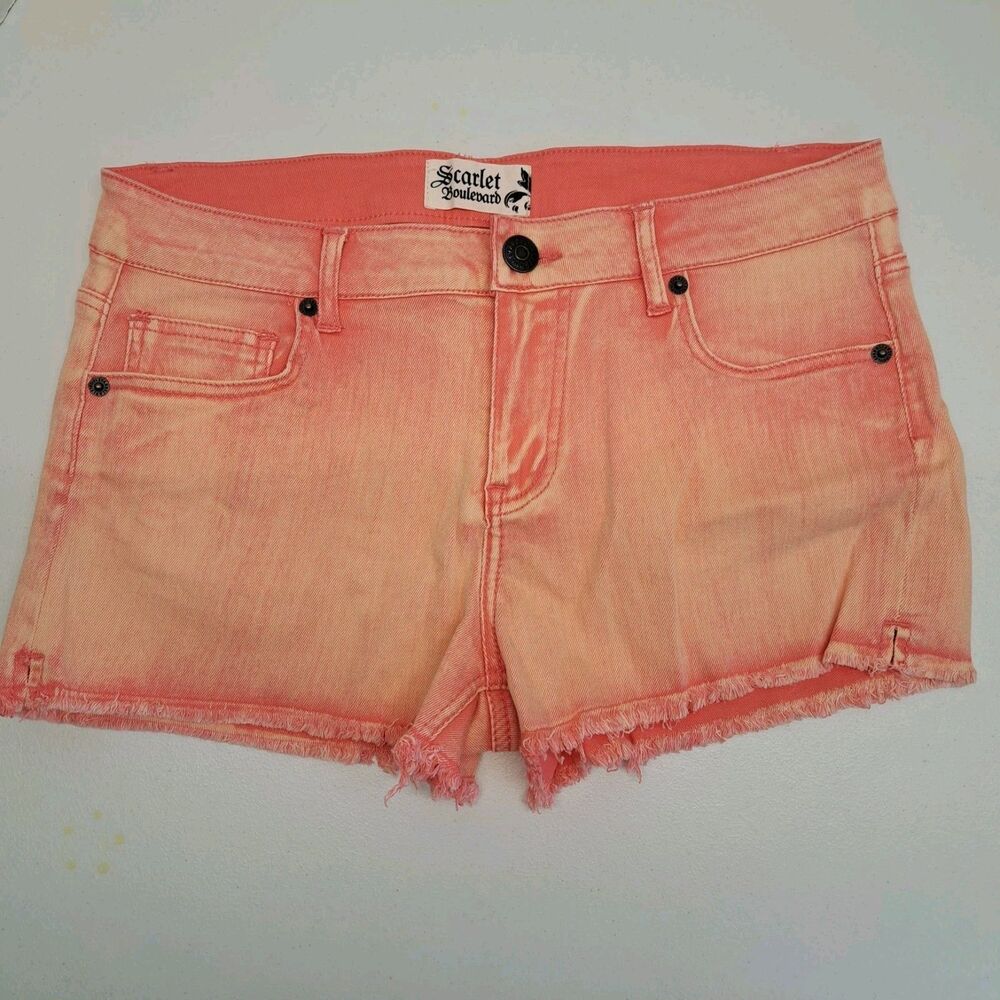 Scarlet Boulevard Juniors Cutoff Short Shorts Size 7